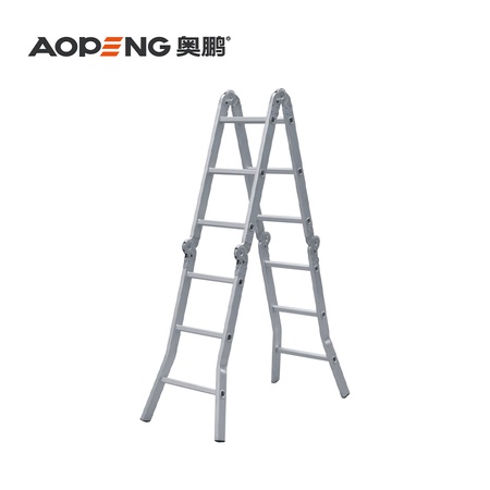 Aopeng folding ladder heavy duty step tall ladders