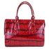 Kadın iş çantası, kırmızı lake