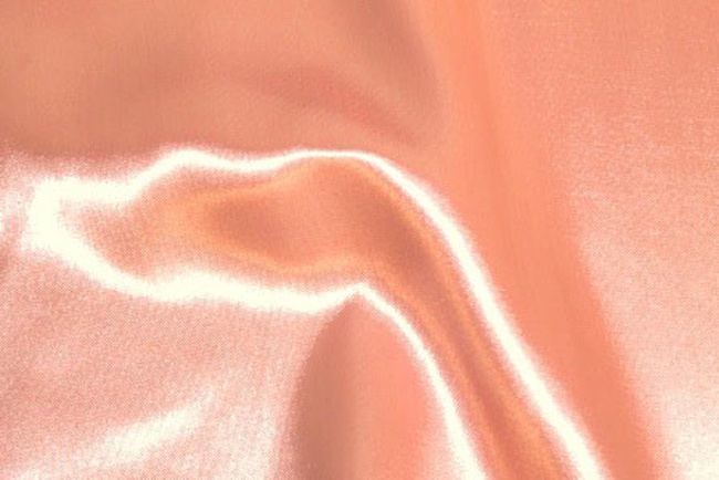 Сатин персиковый