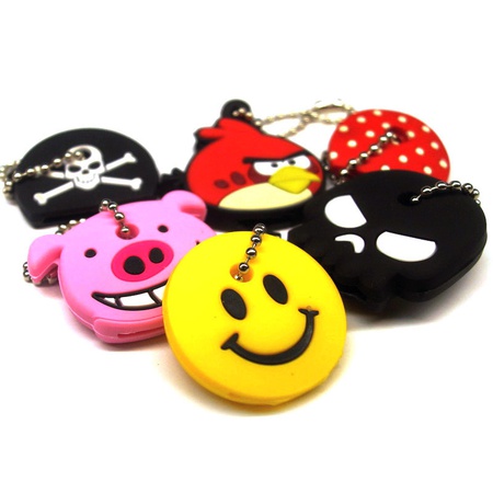 Колпачок на ключ защитный с подвеской для брелока