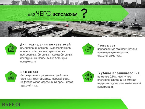 BAFF.01 Проникающая гидроизоляция