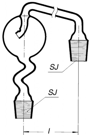 Адаптер с каплеуловителем 14/23