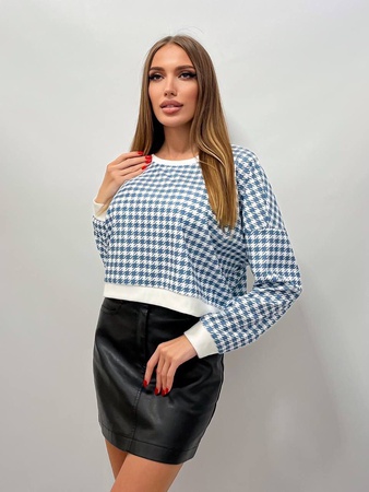 Кофта укороченная из кашемира