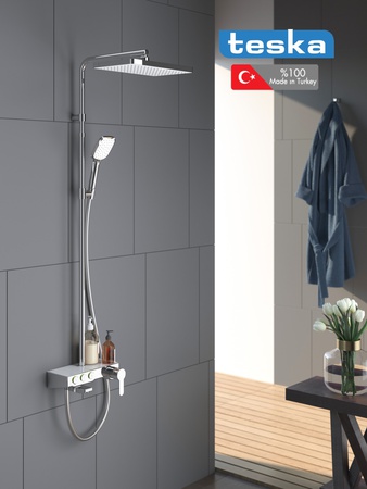 Teska, banyo bataryaları ve duş sistemleri üreticisidir. % 100 Türk üretimi, özgün tasarım ve yüksek kalite,