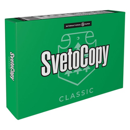 Бумага офисная А4, класс «C», SVETOCOPY CLASSIC, 80 г/м2, 500 л., International Paper, белизна 146% (CIE)