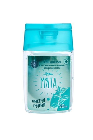 Антисептический гель с мятой Чистая магия, 50 мл