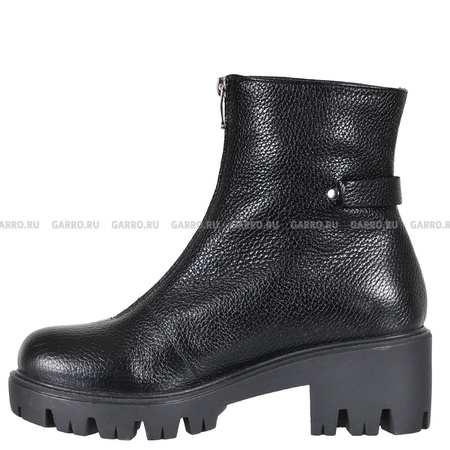Ботинки 2042 чёрные, натуральная кожа