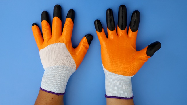 (Артикул: B09)﻿ Строительные перчатки оптом