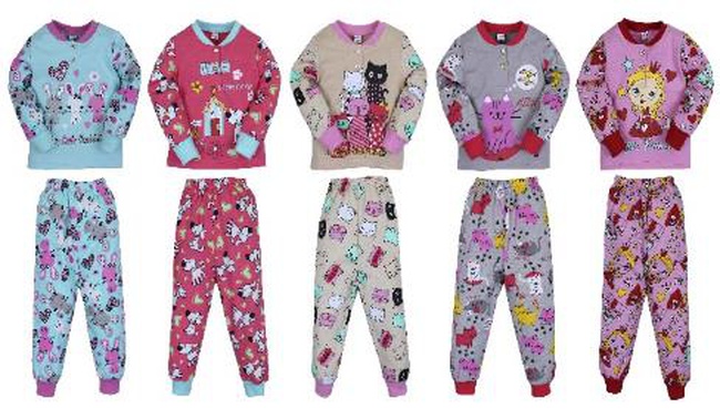 Пижама  детская с начесом.