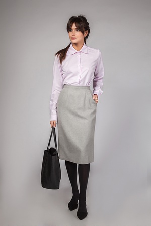 Рубашка приталенная