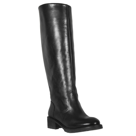 Сапоги женские, натуральная кожа <G910>