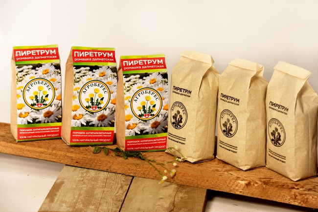 Антипаразитарный ветеринарный порошок "ПИРЕТРУМ"
