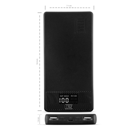 Ekran ve Hızlı Şarj 3.0 özellikli 10000mAh Güç Bankası