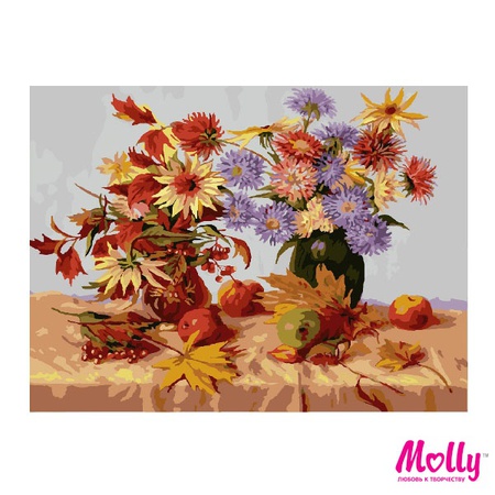 Sayıya göre boyama Sonbahar düeti