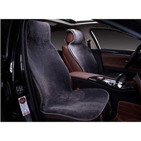 Меховая накидка - Серая