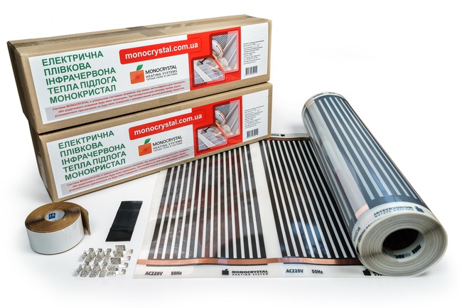 Электрический , инфракрасный ,  пленочный , нагревательный элемент Монокристалл , Теплый пол