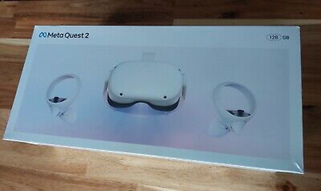 Гарнитура виртуальной реальности Meta Quest 2 128 ГБ — белая (заводская упаковка)