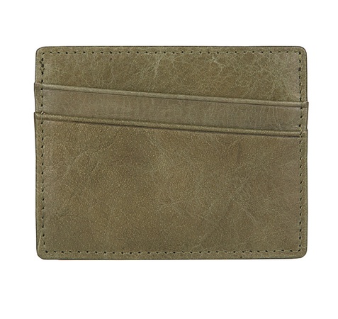 Leather short wallet