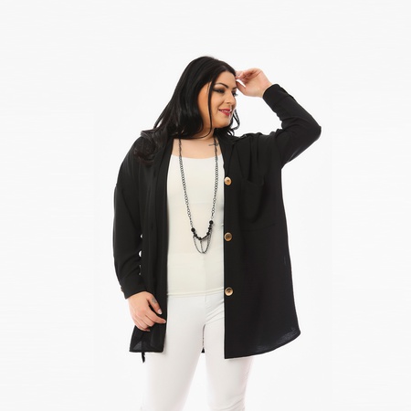 Свободная рубашка большого размера