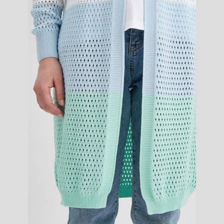 女式开衫 Una 绿