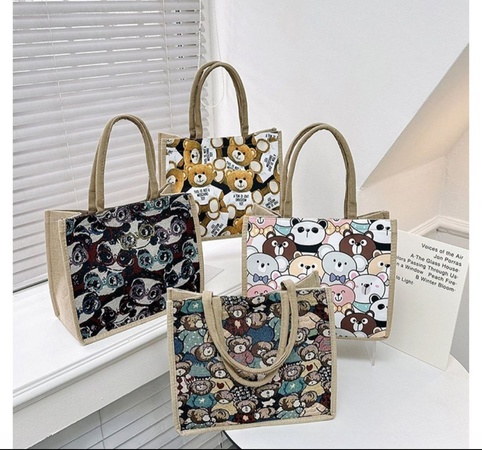 Джутовая сумка