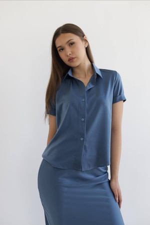 Костюм двойка из сатина