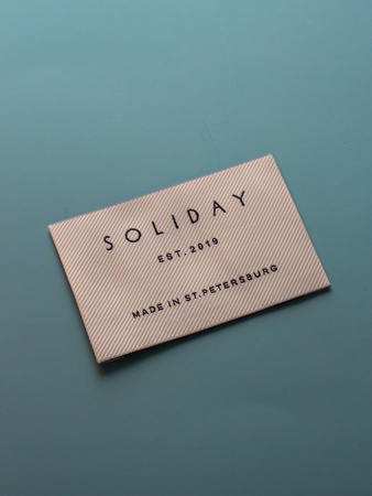 Жаккардовые этикетки