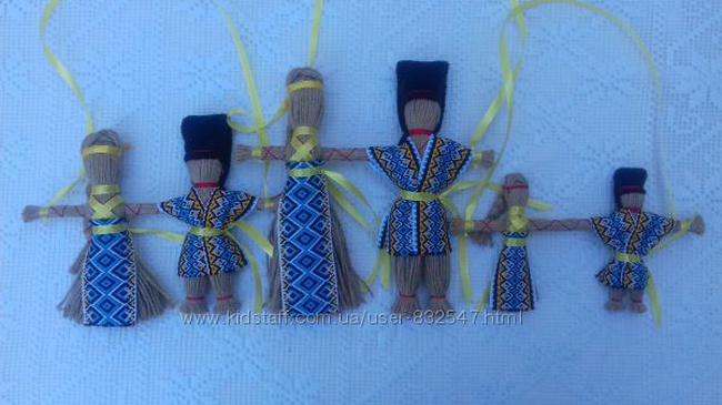 Handmade.Оберег-подарок "Неразлучники" Кукла-мотанка.