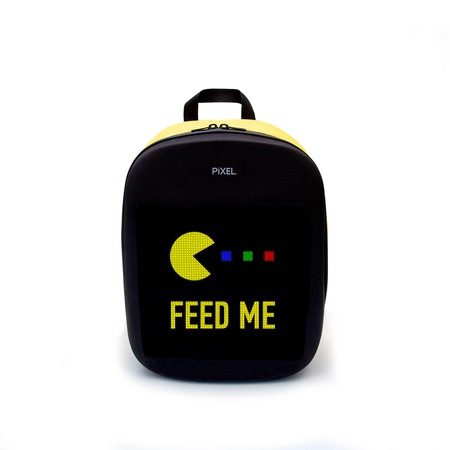 Рюкзак с LED-дисплеем PIXEL ONE - YELLOW SUN (желтый)