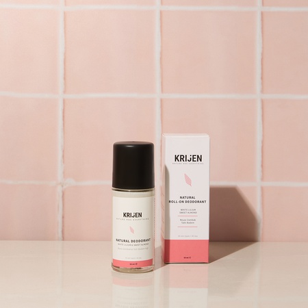 Beyaz Zambak & Tatlı Badem Roll-On Deodorant | Aluminyum İçermez + Mineral + Doğal Yağlar