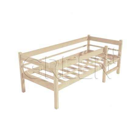 Çocuk ahşap oyuncak yatak