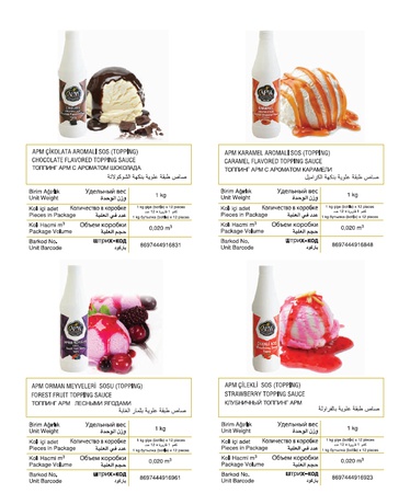 APMVIP SOS - ТОПИНГ SOS-ТОПИНГ СОУС (1 КГ)