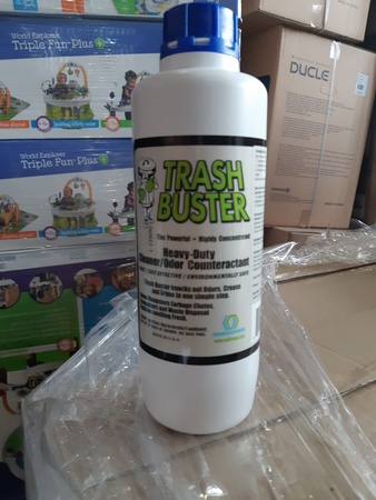 Trash Buster güçlü bir koku gidericidir!