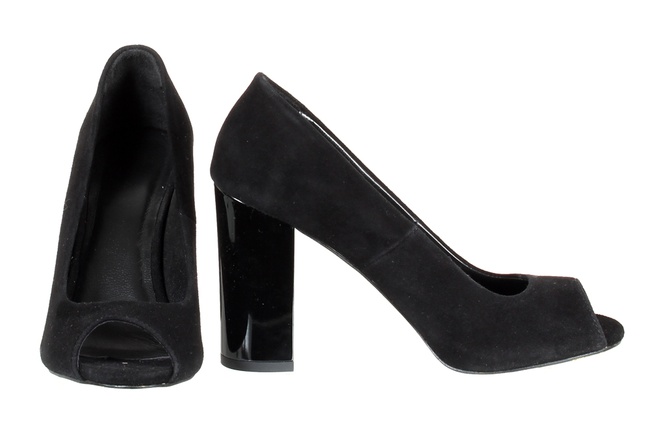 Женские туфли, натуральная замша <G8401>