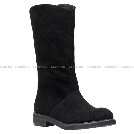 Сапоги 901 чёрные, натуральная замша