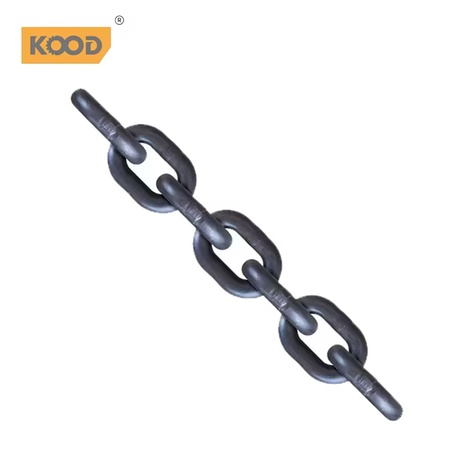 G80 High Strength Alloy Steel Lifting Chain Black Short Link Chain for Hoist and Lifting