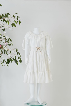 Uzun Kız Çocuk Elbise