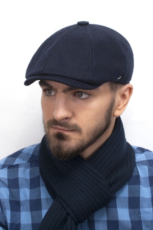 Кепка из пальт. ткани 047914С