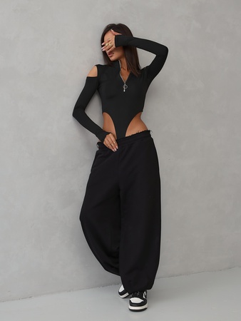 Спортивные штаны багги оверсайз y2k