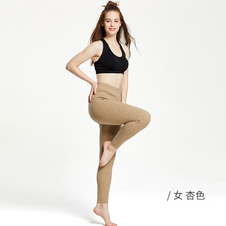 Sonbahar ve kış yeni erkek ve kadın çift kalınlaşmış bütün yün pantolon yüksek bel ince alt sıcak polar pantolon yün pantolon