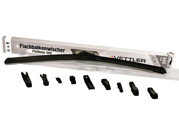 Silecek lastikleri kışlık, yazlık, çerçevesiz, ürün gamı içinde çerçevesiz