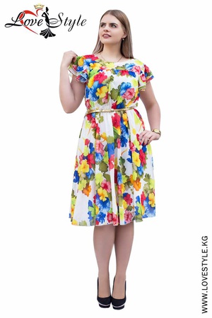 Шифоновое платье