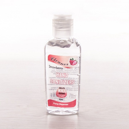 Eller için antibakteriyel jel Çilek