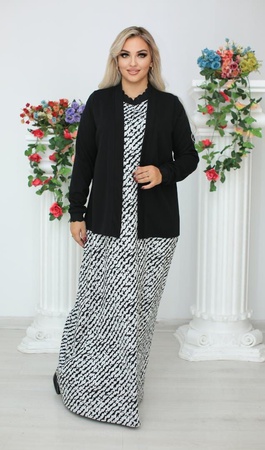 Сарафан+кардиган