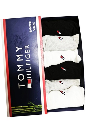 Tommy Hilfiger Unisex Bamboo Heel Summer Socks Set of 6