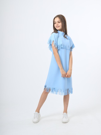 Платье Бахрома подростковое нарядное/2400