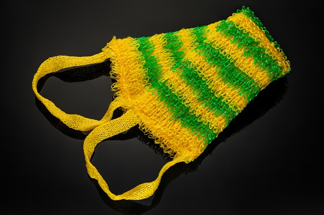 Банная мочалка "Зебра"