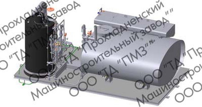 Парогенераторная установка ППУ 2000/100