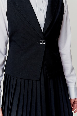 Костюм школьный (жилет Арт. 6033-2 и юбка Арт.  4005)