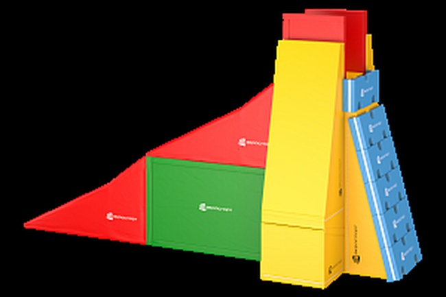 Çocuklar için yumuşak oyun modülleri
